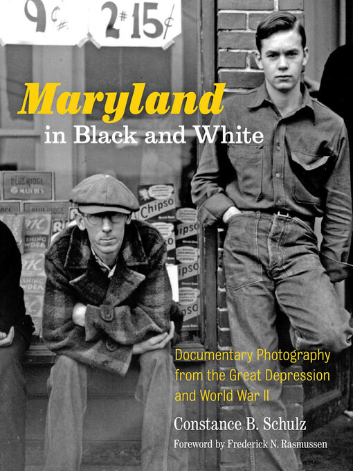 Cover image for Maryland in Black and White
